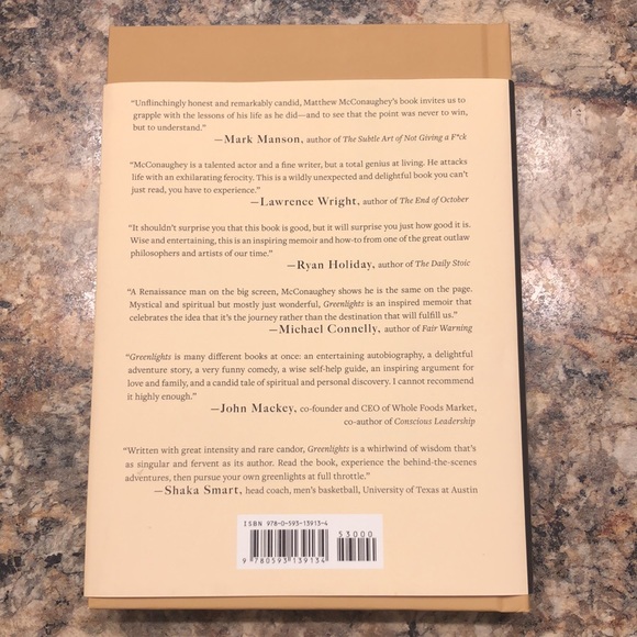 Green lights, by Matthew McConaughey - Picture 2 of 2